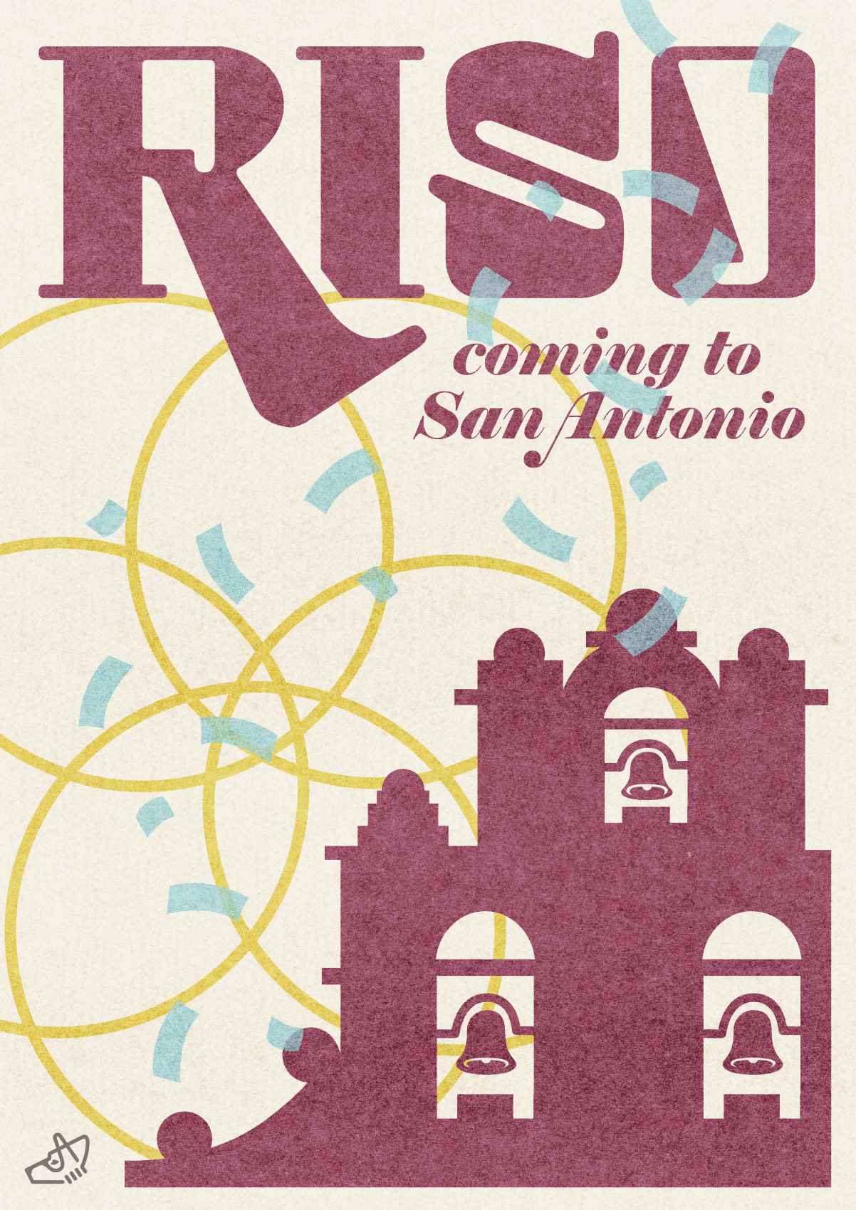 Riso coming to San Antonio poster